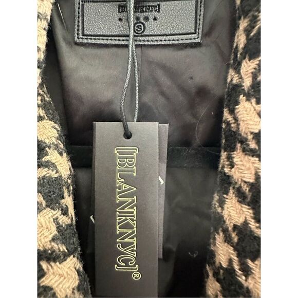 Blank NYC Book Club Blazer in Houndstooth Size S - Picture 7 of 8
